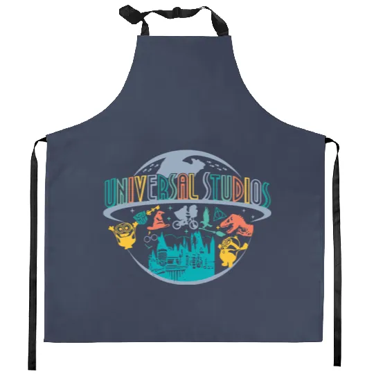 Universal Studios Kitchen Aprons, Universal Orlando Kitchen Aprons, Vintage Universal Kitchen Aprons, Universal Trip 2023, Universal Studios 2023 Kitchen Aprons, Disney Kitchen Aprons
