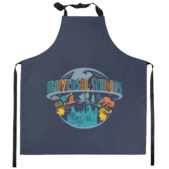 Universal Studios Kitchen Aprons, Universal Orlando Kitchen Aprons, Disney Universal Kitchen Aprons