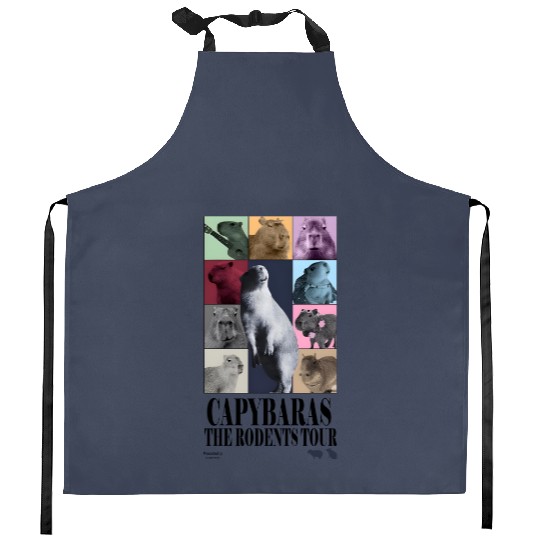 Capybaras Taylore Swifts Eras Tour Kitchen Aprons