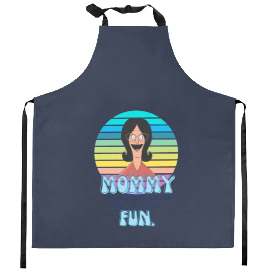 Bobs Burgers Linda Belcher Fun Mom Kitchen Aprons