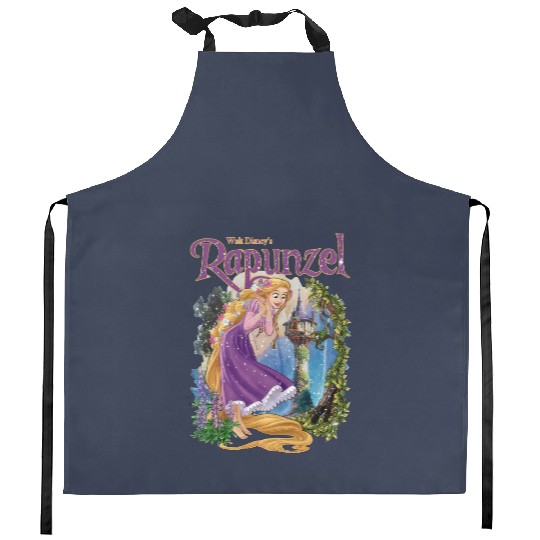 Disney Rapunzel Kitchen Aprons, Rapunzel Kitchen Aprons, Disney Tangled Kitchen Aprons