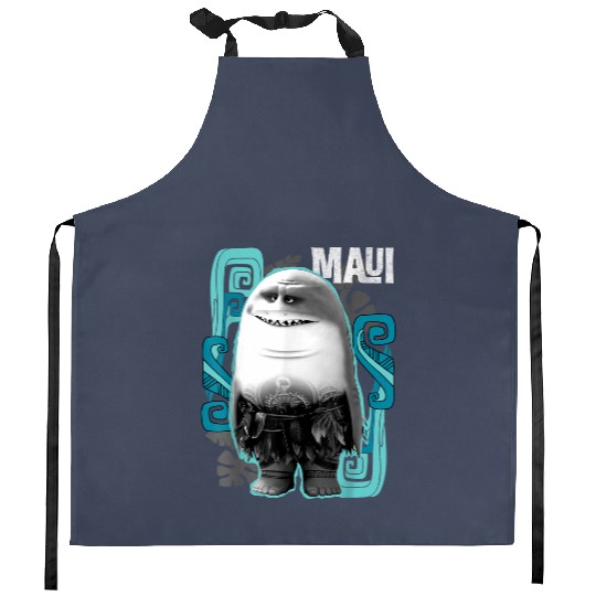 Disney Moana Maui Half Shark Kitchen Aprons
