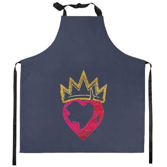 Disney Descendants 2 Evie Heart Crown Kitchen Aprons