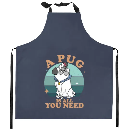 Pocahontas Percy A Pug Is All You Need Disney Kitchen Aprons