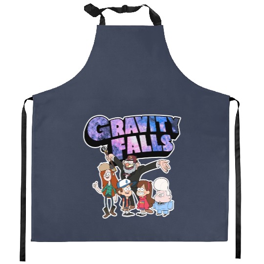 Disney Gravity Falls Characters Group Kitchen Aprons, Magic Kingdom Kitchen Aprons
