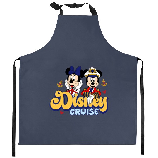 Disney Vacation 2024 Kitchen Aprons, Disney Cruise Disney Cruise Kitchen Aprons