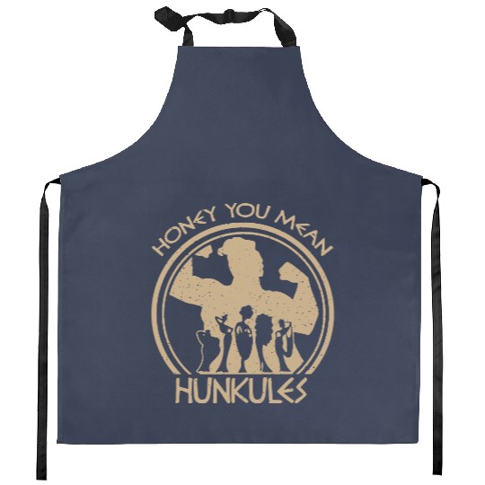 Disney Hercules Diva The Muses Honey You Mean Hunkules Retro Kitchen Aprons, Magic Kingdom WDW Kitchen Aprons