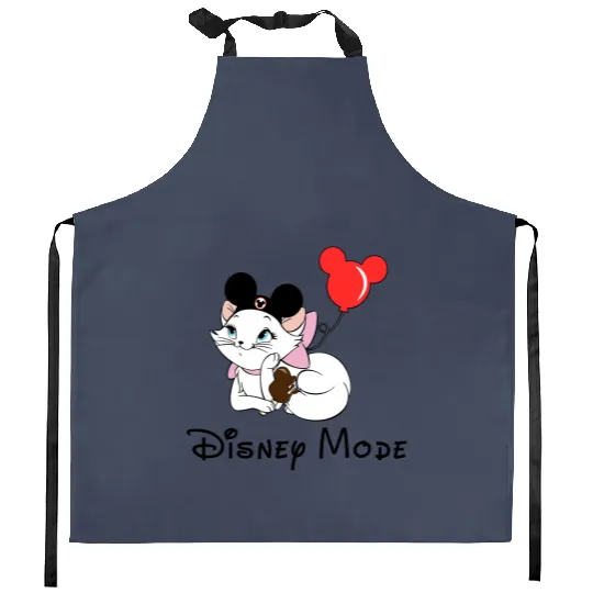Marie Disney Mode, Marie Cat , Marie Aristocats Kitchen Aprons
