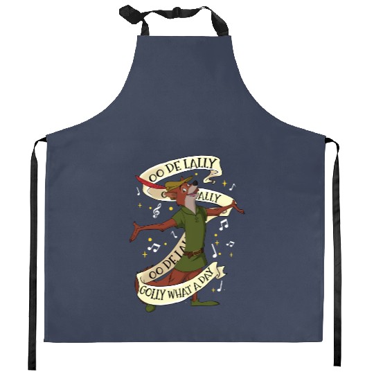 Robin Hood Kitchen Aprons, Disney Women's Kitchen Aprons, Disneyland Matching Kitchen Aprons