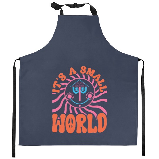 It's a Small World Disneyland Kitchen Aprons, Animal Kingdom Kitchen Aprons, Epcot Kitchen Aprons