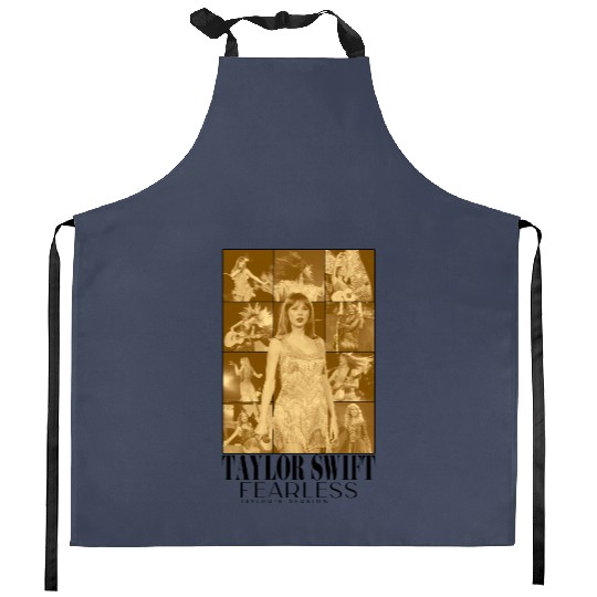 Discover Vintage 90s Style Taylor Fearless Kitchen Aprons, Taylor version Eras Tour Kitchen Aprons