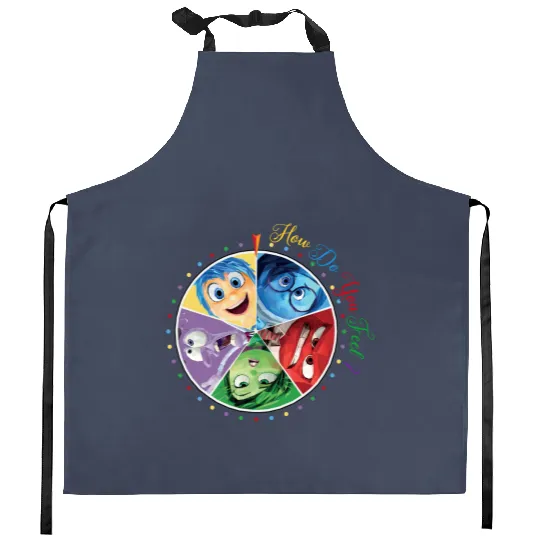 Disney Inside Out Kitchen Aprons, Inside Out Kitchen Aprons, Disney Pixar Inside Out Kitchen Aprons