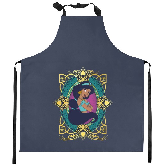 Vintage Princess Jasmine Kitchen Aprons, Retro Disney Princess Kitchen Aprons