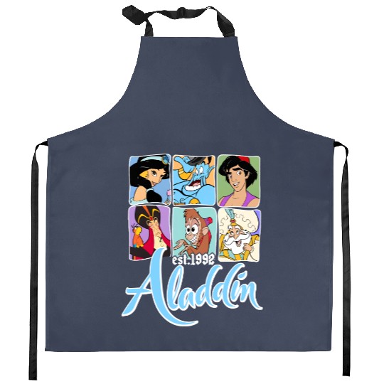Disney Aladdin Characters Group Kitchen Aprons