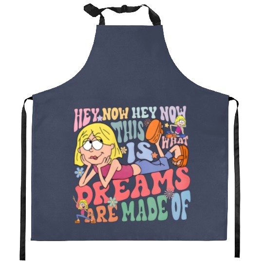 Disney Cute Lizzie McGuire Kitchen Aprons, This Is What Dreams Are Made Of Retro Kitchen Aprons