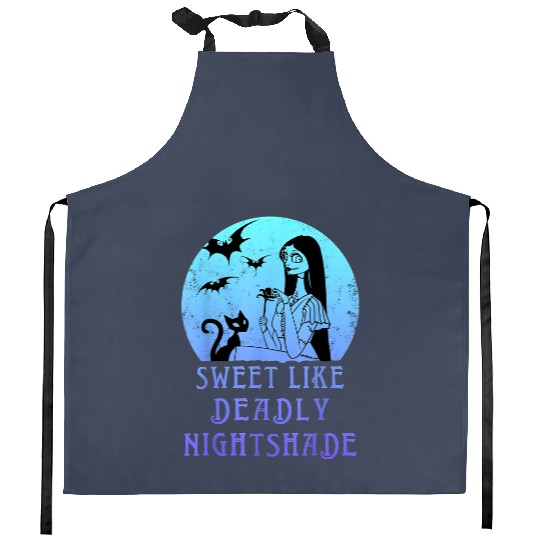 Disney Nightmare Before Christmas Sally Sweet Like Deadly Kitchen Aprons, Disneyland Spooky Season