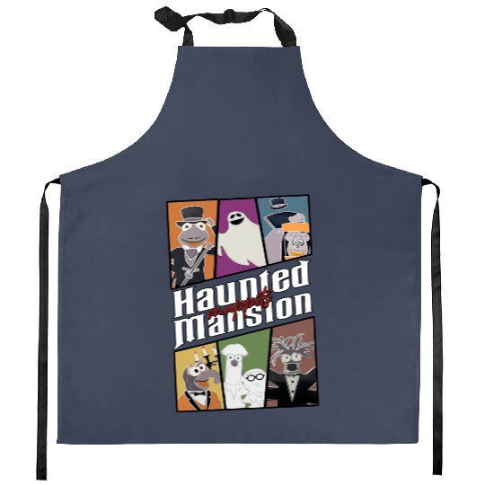 Muppets Haunted Mansion Kitchen Aprons, Disney Haunted Mansion, Funny Disney Halloween