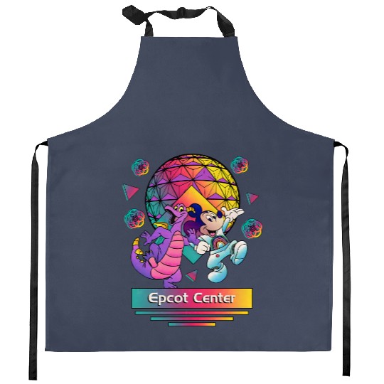 Disney Dragon Figment Kitchen Aprons, Epcot Figment Kitchen Aprons