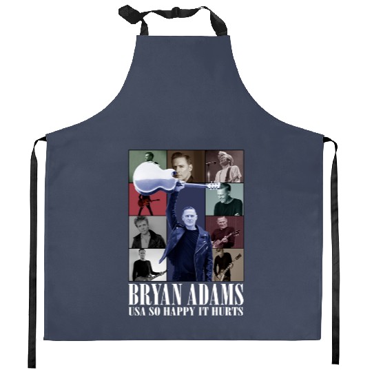 Discover Bryan Adams The Eras Tour Kitchen Aprons, Bryan Adams Kitchen Aprons