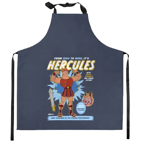 Vintage Hercules  Kitchen Aprons, Disney Hercules Megara
