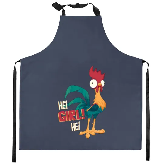 Disney Moana Hei Hei Chicken Hei Girl Hei Kitchen Aprons