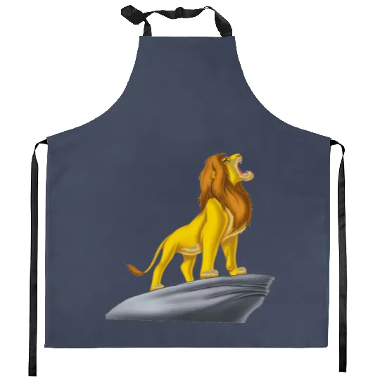 Lion King Mufasa Roaring Disney Kitchen Aprons