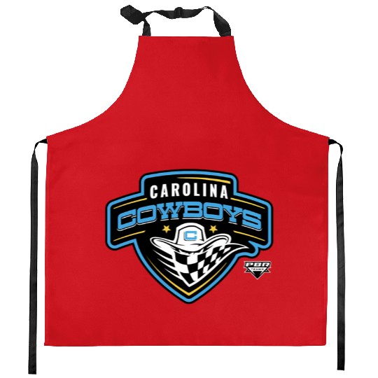 Pbr Professional Bull Riders Carolina Cow Logo Bad Kitchen Aprons