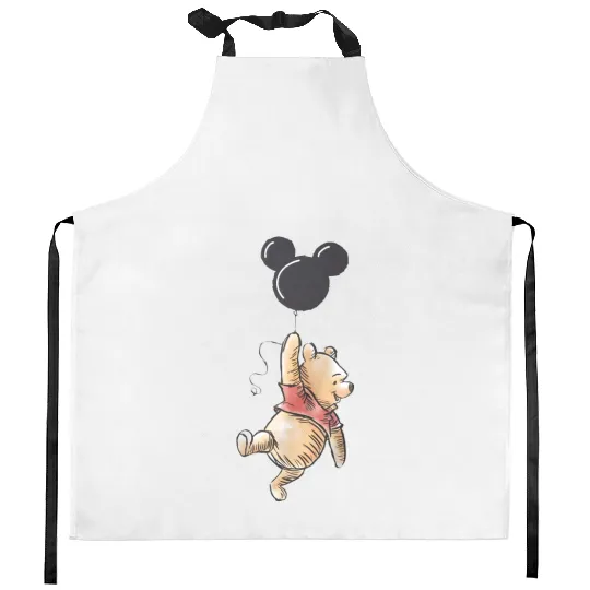 Disney Winnie The Pooh Ears Kitchen Aprons, The Pooh Kitchen Aprons