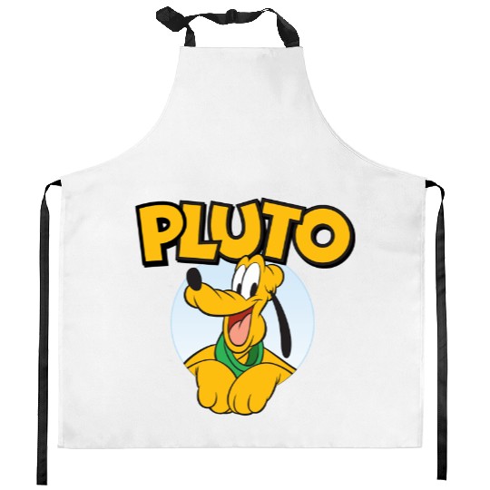 Disney Pluto Kitchen Aprons, Disney Characters Kitchen Aprons