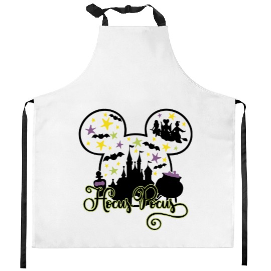 Hocus Pocus Kitchen Aprons, Disney Halloween Kitchen Aprons