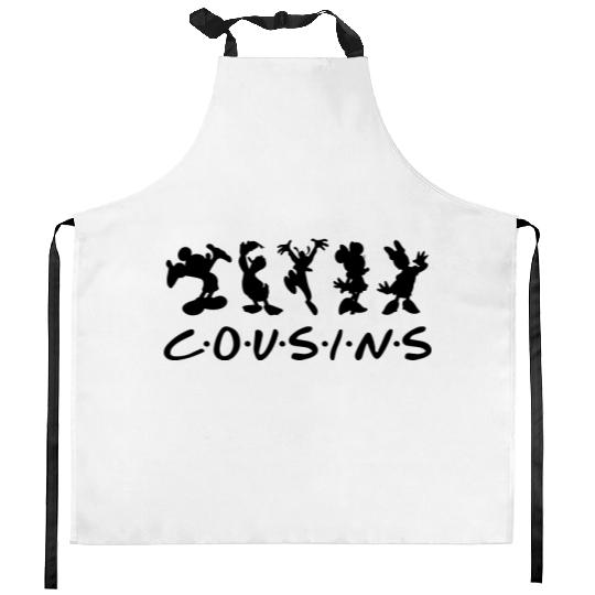 Cousin Crew Kitchen Aprons, Disney Friends Kitchen Aprons