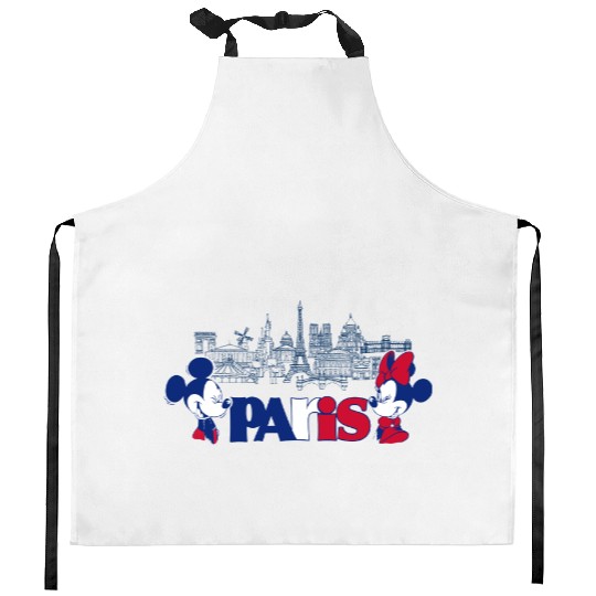 Retro Disneyland Paris Kitchen Aprons, Disney Kitchen Aprons