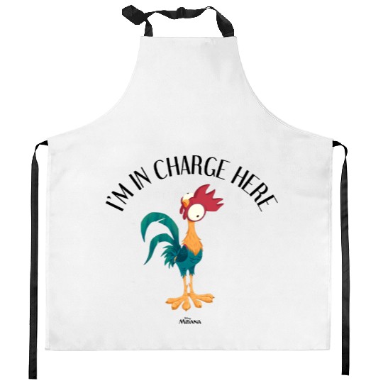 Disney Moana Hei Hei I'm In Charge Here Kitchen Aprons