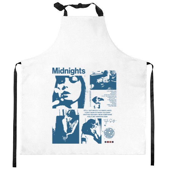Midnights Kitchen Aprons, Eras Tour Kitchen Aprons, Midnights, Gift For her
