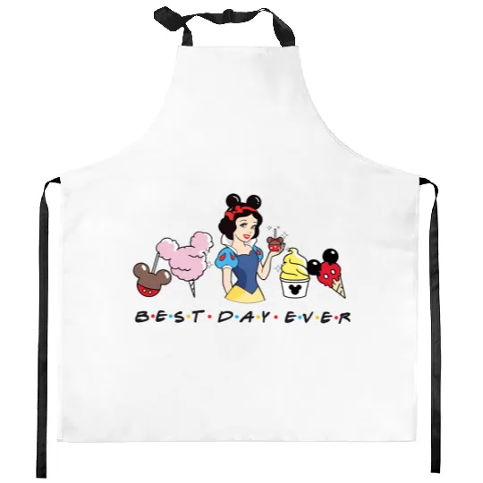 Snow White Kitchen Aprons, Disney Snow White, Princess Snow White Kitchen Aprons