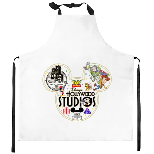 Hollywood Studios Kitchen Aprons, Disney Hollywood Studios, Toy Story Kitchen Aprons, Hollywood Kitchen Aprons,  Hollywood Studios Family Kitchen Aprons