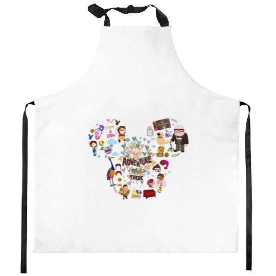 Up Movie  Kitchen Aprons, Adventure Is Out There Kitchen Aprons, Disney Up Kitchen Aprons