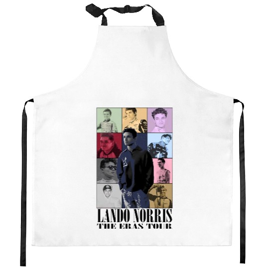 Lando Norris Eras Tour Inspired Kitchen Aprons