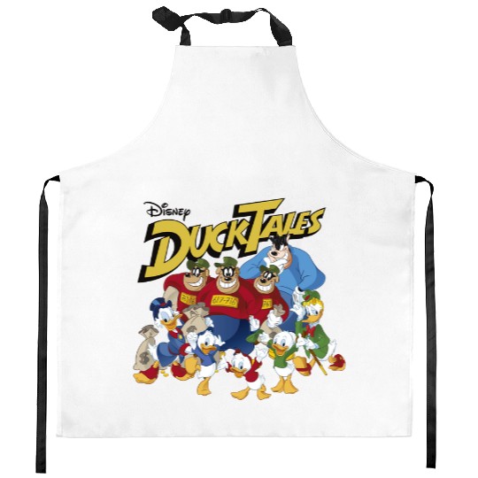 Disney DuckTales Characters Classic Group Kitchen Aprons