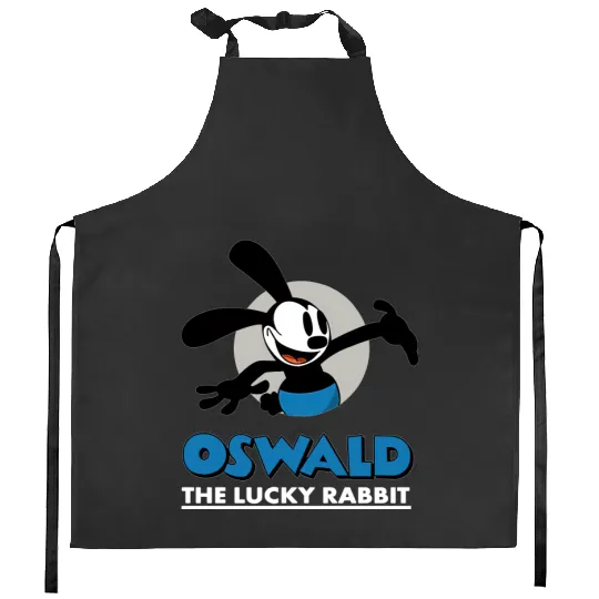 Disney Oswald the Lucky Rabbit Kitchen Aprons, Kitchen Aprons, Kitchen Aprons, Disney Oswald Kitchen Aprons