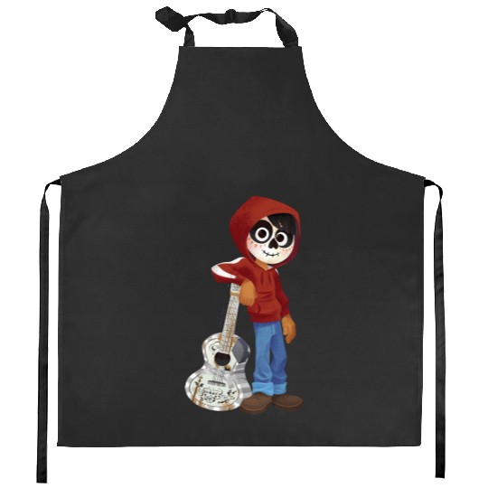 Disney Pixar Coco | Miguel | Standing with Guitar Kitchen Aprons