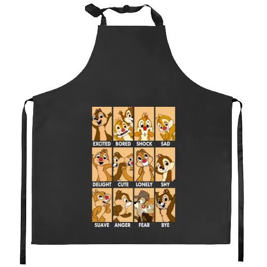 Chip n Dale Mode Kitchen Aprons,Chip And Dale Kitchen Aprons,Chip And Dale,Disney Chip And Dale,Chip Kitchen Aprons