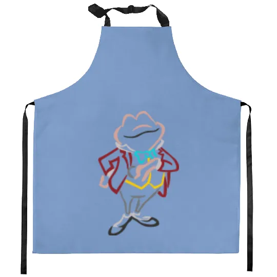 Mr Toad Embroidered Crewneck Crew, Disney embroidered Kitchen Aprons