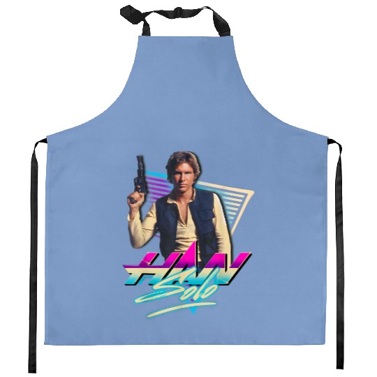 Han Solo Eighties Retro Star Wars Retro Kitchen Aprons Disneyland Summer Trip 2023