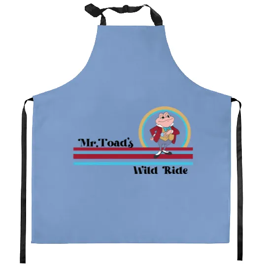 Disney Retro Mr. Toad's Wild Ride Kitchen Aprons / Disney Mr. Toad Kitchen Aprons