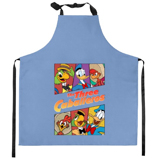 Disney The Three Caballeros All Characters Retro Kitchen Aprons, Animal Kingdom