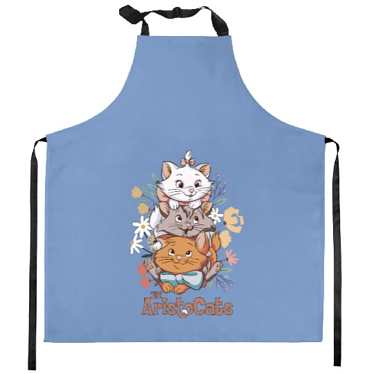 Aristocats Kitchen Aprons, Retro Disney Unisex Kitchen Aprons, Disney Cat Kitchen Aprons