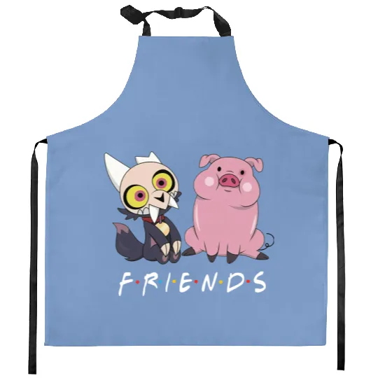 Disney Channel Gravity Falls Waddles & King The Owl House Friends Kitchen Aprons