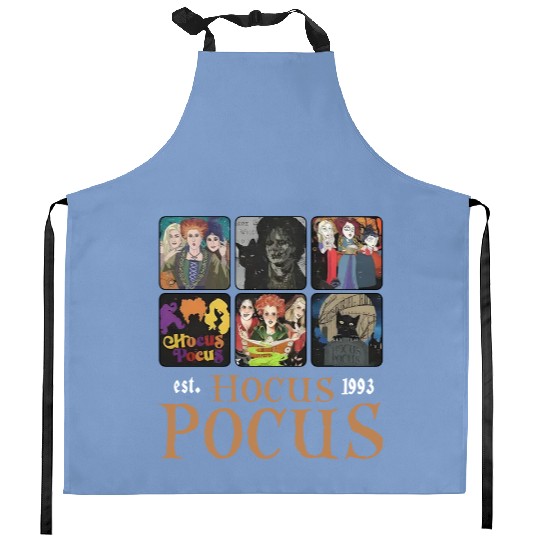 Disney Hocus Pocus Est 1993 Kitchen Aprons, Vintage Sanderson