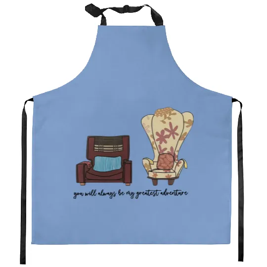 Disney Pixar Up Chairs Kitchen Aprons, Pixar Up Chairs